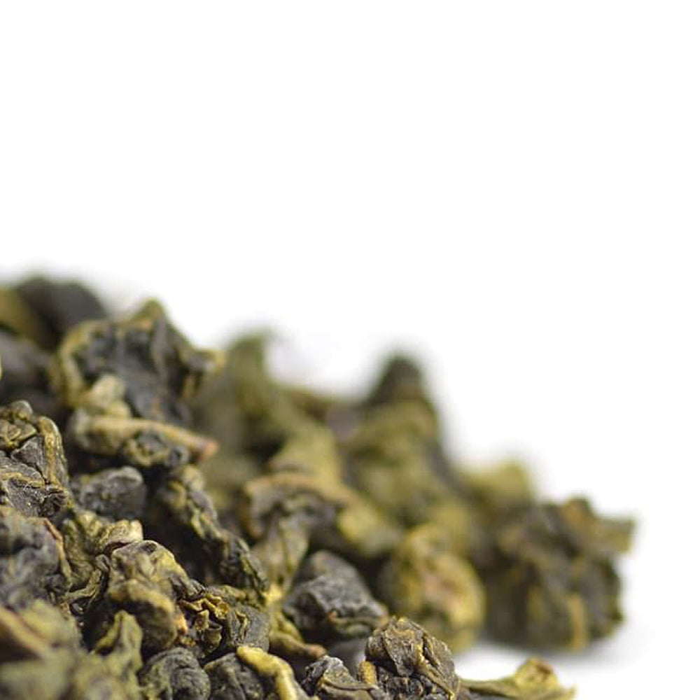 High Mountain Oolong Tea Close Up