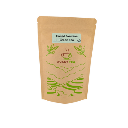 Coiled Jasmine Green Tea